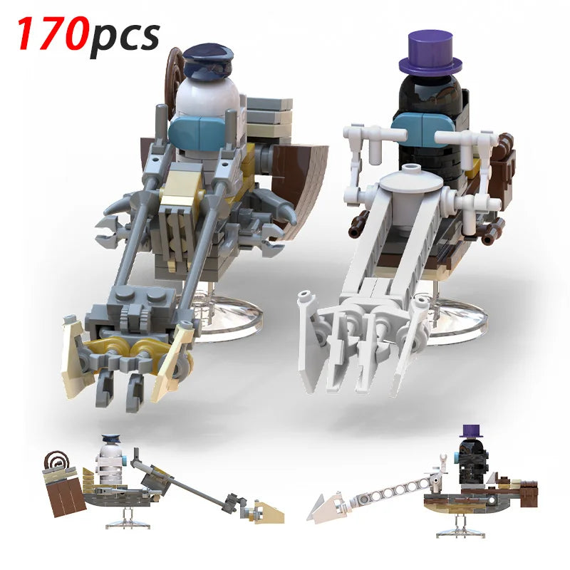 New MOC Movie Space War Platoon Attack Building Blocks Set Destroyer Robot and Imperial Troop Transport Bricks Toys For Children - CADA BRICKS®