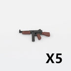 5/10 WW2 Soldier Weapons Building Block Two-color Printing Machine Rifle Submachine Sniper Guns Military Accessories Bricks C238 - CADA BRICKS®