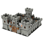 Blocs de construction de tour de château médiéval DIY modèle de forteresse de mur de ville ancienne architecture historique kits pour enfants et adultes
