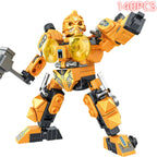 Transformation Robot Car EVA-01 Disney Building blocks Toys Truck head Alloy Edition Anime Mini Model Figures Tank Model Gifts