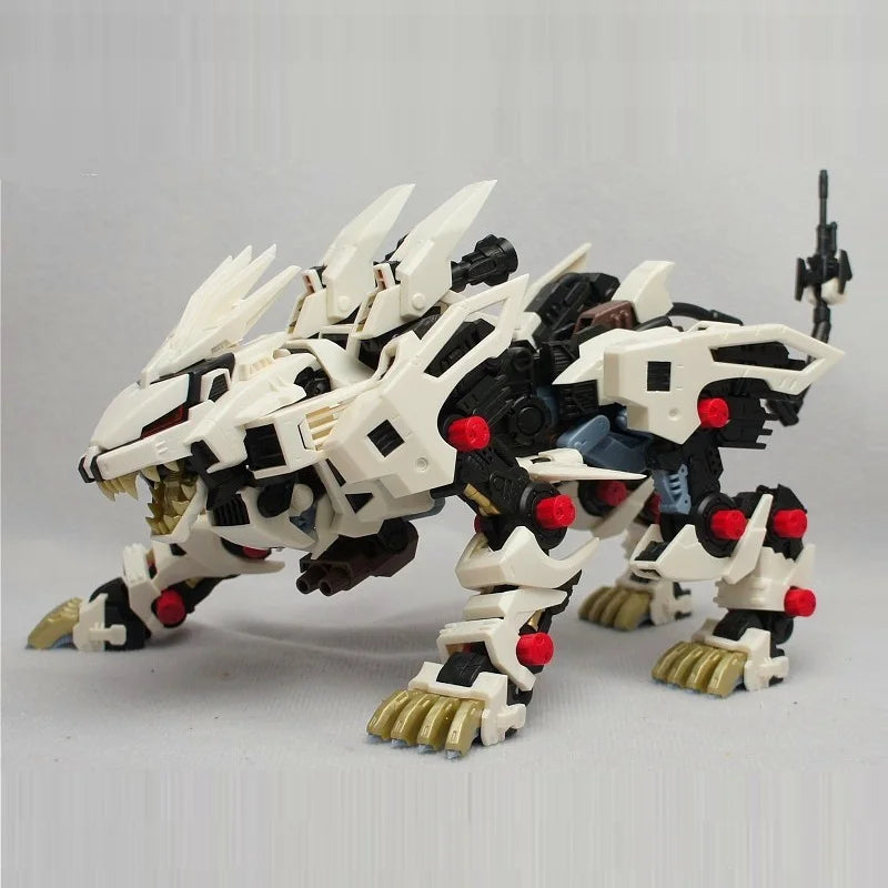 BT Building Blocks ZOIDS RZ-041 White Liger ZERO 1:72 Scale Full Action Plastic Kit Assemble Model Christmas Gifts For Children - CADA BRICKS®