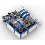 1827PCS Ice Planet Series Sci-Fi Arctic Outpost Modular Space Station MOC DIY Model Building Blocks Birthday Toys Gift For Boy