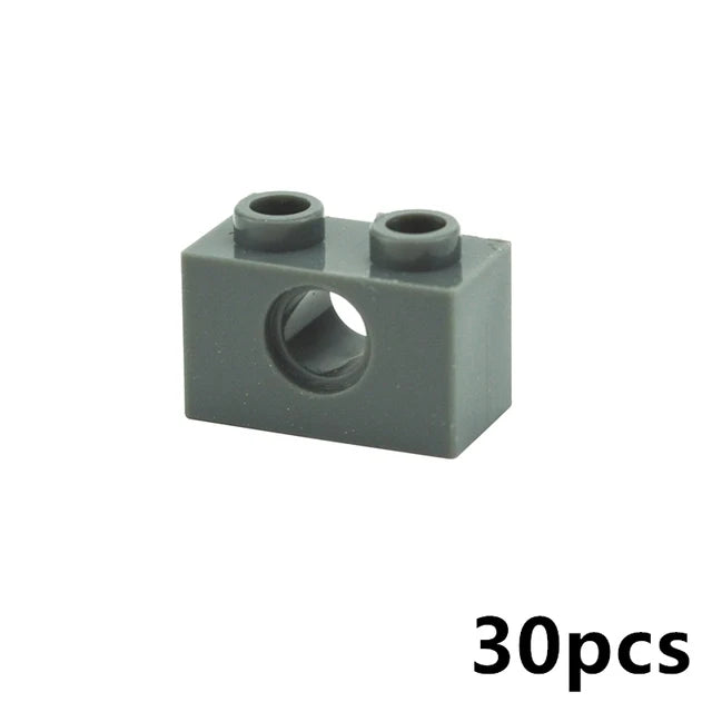 Technical Building Block MOC Combination Studded Long Beam with Hole Thick Bricks Compatible 3703 32018 3895 2730 3894 3701 3700 - CADA BRICKS®