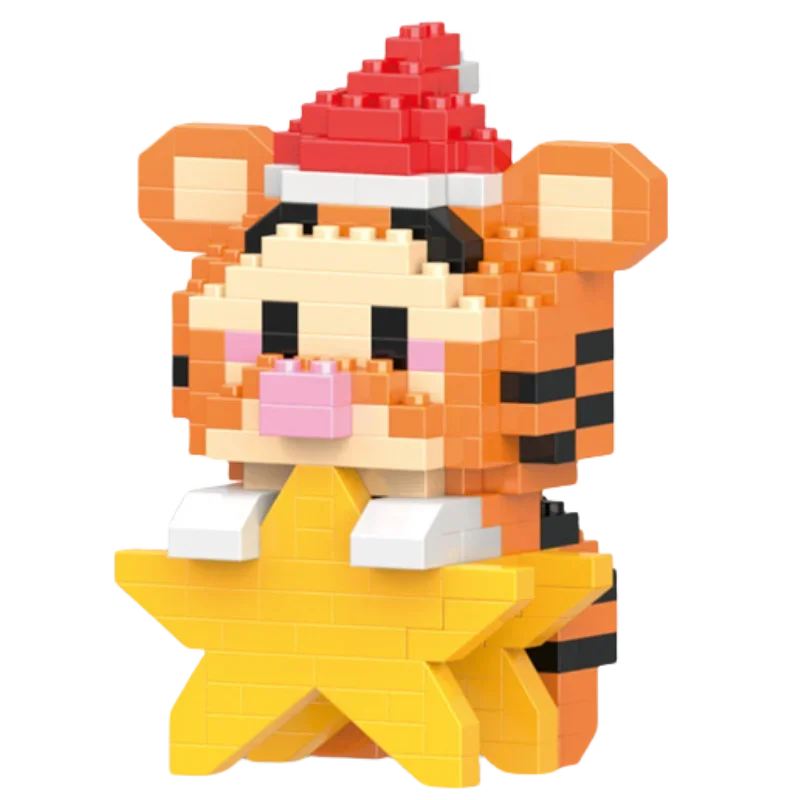 Disney Stitch Mickey Anime Anime Blocks Kuromi My Melody Diseney Cinnamoroll Mouse Building Blocks Doll Toy Kids Birthday Gift - CADA BRICKS®