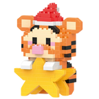 Disney Stitch Mickey Anime Anime Blocks Kuromi My Melody Diseney Cinnamoroll Mouse Building Blocks Doll Toy Kids Birthday Gift - CADA BRICKS®