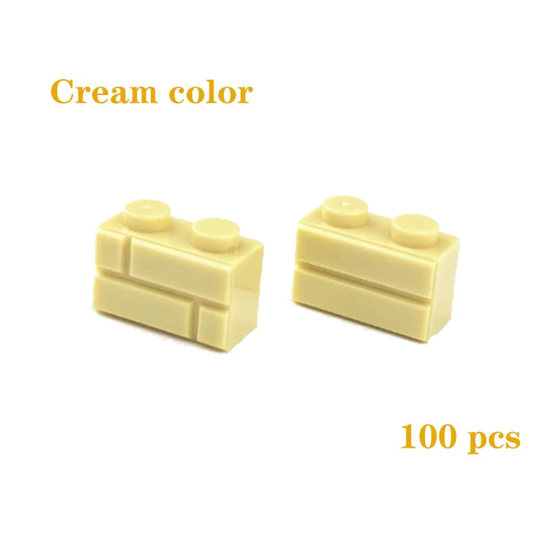 DIY Building Blocks Figures City MOC Thick Wall Bricks Educational Creative Toys for Children Size Compatible with All Brands - CADA BRICKS®
