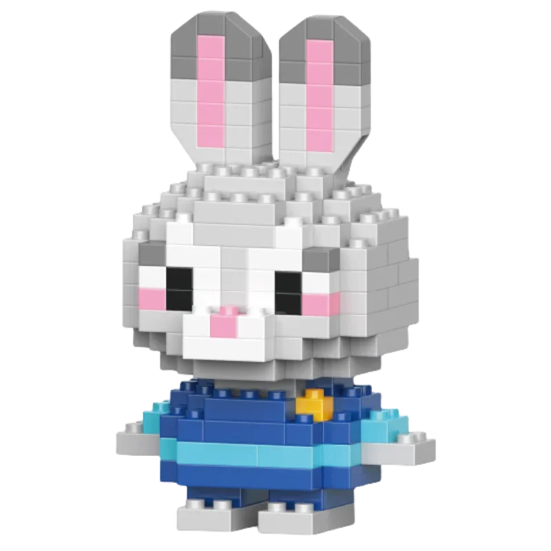 Disney Stitch Mickey Anime Anime Blocks Kuromi My Melody Diseney Cinnamoroll Mouse Building Blocks Doll Toy Kids Birthday Gift - CADA BRICKS®