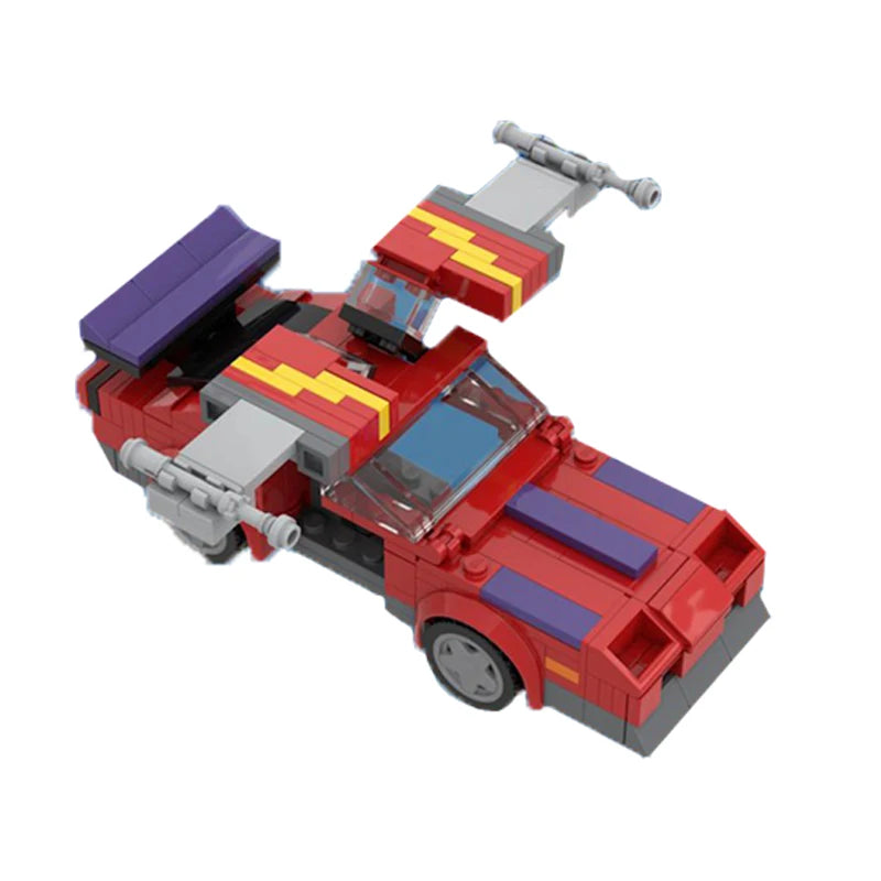Popular Anime Car Model MOC Building Bricks Masked Special Vehicle Modular Technology Gifts Holiday Children Assemble Toy Suit - CADA BRICKS®