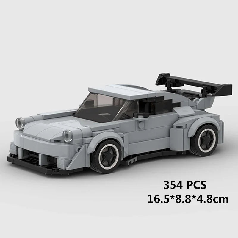MOC Speed Champions Super Race Car F1 Great Vehicle Racing Model Building Blocks Bricks Sports Pickup Truck City Technique Toy - CADA BRICKS®