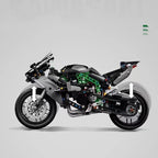 New Technical Famous H2R Motorcycle Building Blocks 42170 Locomotive Model Vehicle Racing Car Toys Bricks Motorbike Boy Kid Gift