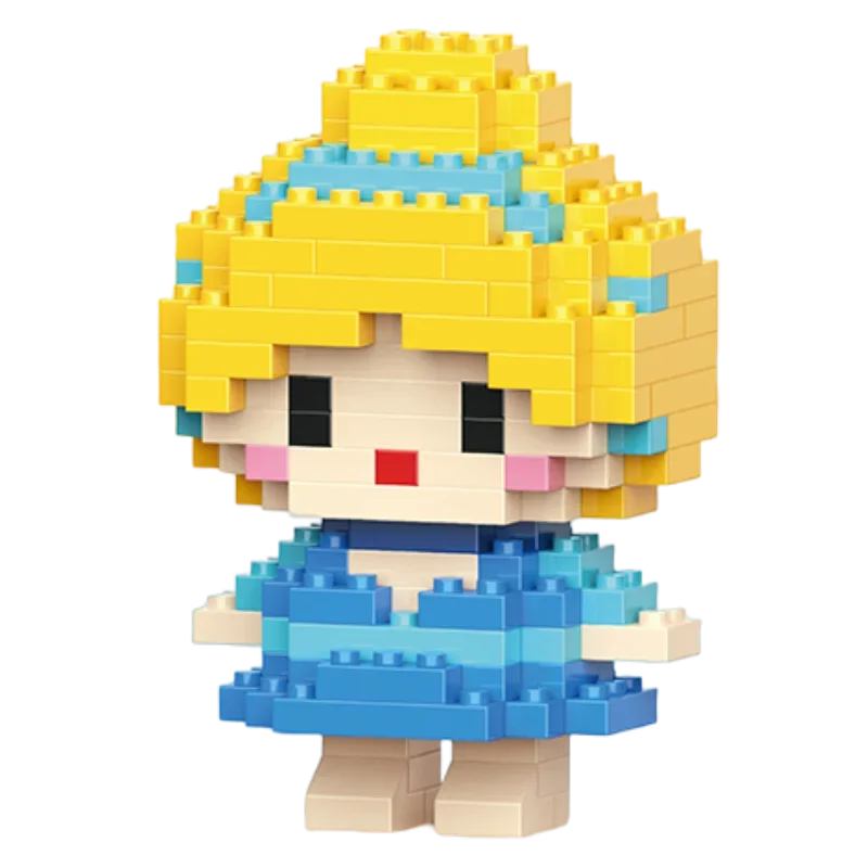 Disney Stitch Mickey Anime Anime Blocks Kuromi My Melody Diseney Cinnamoroll Mouse Building Blocks Doll Toy Kids Birthday Gift - CADA BRICKS®