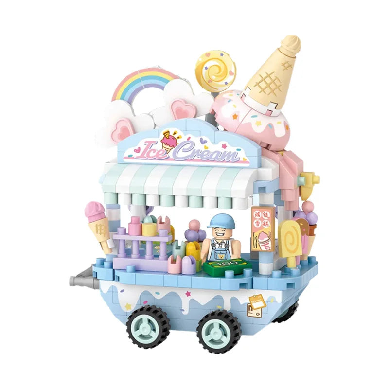 LOZ Mini Blocks Children's Toy Street Shop Micro Particles Trendy Miniature Street Scene High Difficulty - CADA BRICKS®