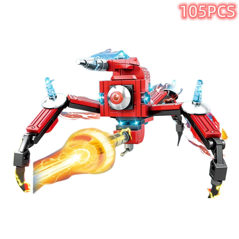 Pony War Mini Model Action Figure Kawaii Building Blocks Compatible Zoon Anime Cities Christmas Hallowmas Birthday Toys Gifts - CADA BRICKS®