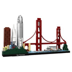 Architecture Set San Francisco New York Pairs Dubai City Skyline Building Blocks Tokyo Shanghai Singapore Construction Brick Toy