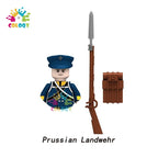 Kids Toys Napoleonic Wars Military Soldiers Building Blocks Imperial Navy Figures British Fusilier Toys For Kids Christmas Gifts