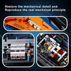 Technical 1432PCS F1 Racing Cars Building Blocks 42141 Mechanical Group Bricks Assembly Display Model Toy Gift Collection Decors