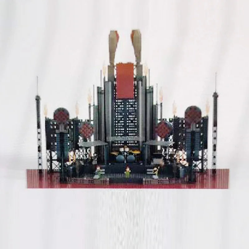 MOC Byggeklosser Oppskytningskompleks 14 Romstasjon Modell DIY Montering Kloss Samling Utstillingsleker Pedagogiske Kreative Gaver