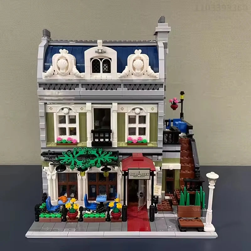 Creatoring Expert Brick Bank Detective's Assembly Square Model MOC Street View  Building Blocks Toys 10255 10251 10211 10185 - CADA BRICKS®