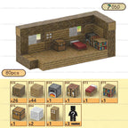 Magnetic Building Blocks Mine World Magnet Cube Set for Boy Girl Kid Age 3+ DIY Model Children Stem STEM Sensory Toy Gift