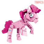 Pony War Mini Model Action Figure Kawaii Building Blocks Compatible Zoon Anime Cities Christmas Hallowmas Birthday Toys Gifts - CADA BRICKS®