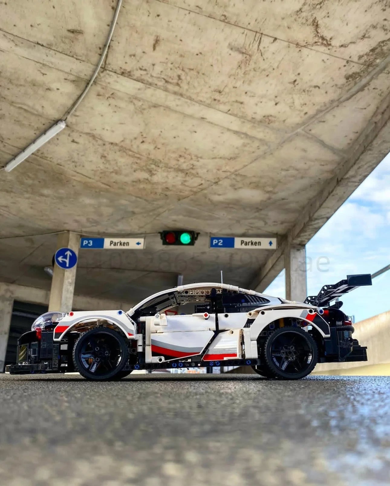 Mechanical Group Super Racing Car Building Blocks 42096 1580Pcs Bricks Assembly Diy Model Toys MOC Creative Collection Gifts 14+