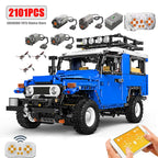 Technical Car APP Remote Control Motor Power SUV Series Building Blocks Bricks MOC Off-road Vehicle Model Sets Boy Toys Kid Gift