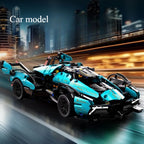 Technical Racing Sport Car Model Building Blocks technic adults 1:14 DIY Supercar Brick Puzzle Toys Kid Adult Gift（1000+granule）