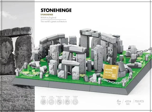 MOC World Famous Architecture Edifice Opera House Building Blocks Villa Savoye Bridge Tower Toy Children Birthday Christmas Gift - CADA BRICKS®