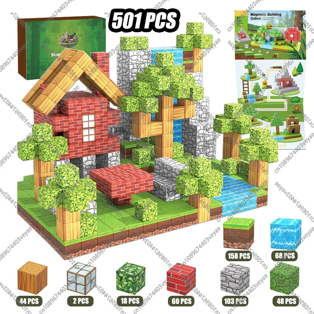 Abe Mini Blocks Magnetic Blocks – Building Blocks Toy
