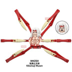 WM blocks 6116 6137 6138 Demon Slayer Tanjirou Nezuko Inosuke Zenitsu Giyuu Rengoku Uzui Tengen anime bricks building blocks