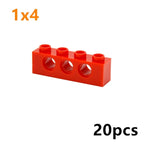 Technical Building Block MOC Combination Studded Long Beam with Hole Thick Bricks Compatible 3703 32018 3895 2730 3894 3701 3700 - CADA BRICKS®