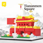 Famous China Architecture Tower Building Blocks Toys Yellow Crane Tower City Historical Children Assemble Brick Toys Boys Gift