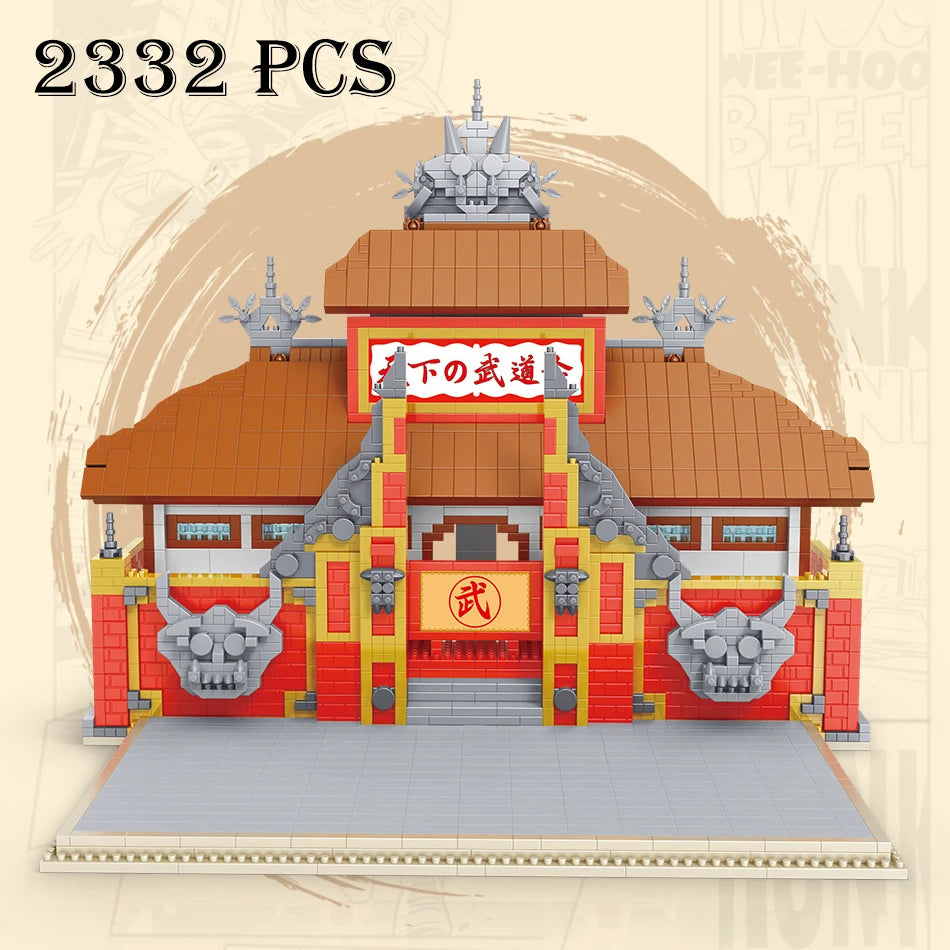 Japan Dragon Anime Tenkaichi Budokai Model Diamond Building Blocks Balls Cartoons Scene Architecture Bricks Toy Kids Adults Gift
