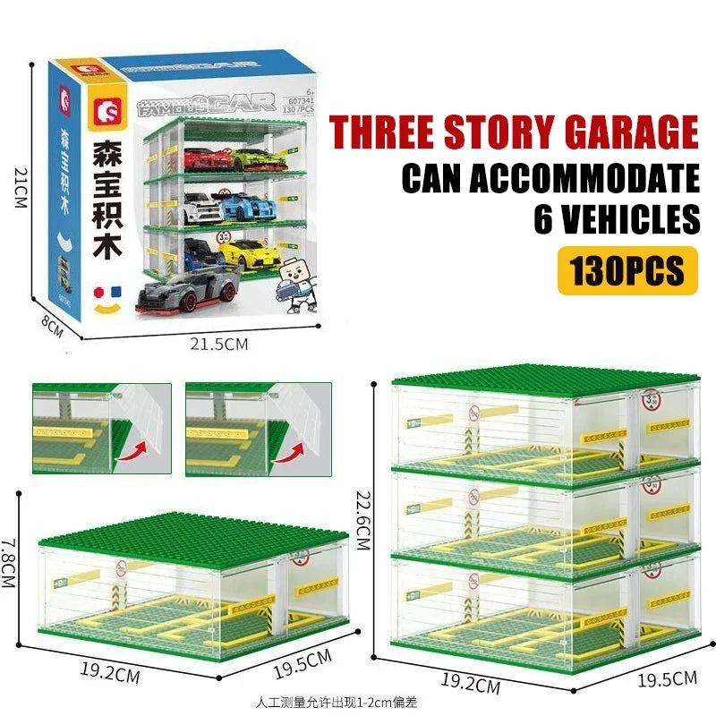 Speed Champions Series Racing Sports Vehiclea Technique Car Supercar Building Blocks Set Bricks Classic MOC Model Toys For Kids - CADA BRICKS®