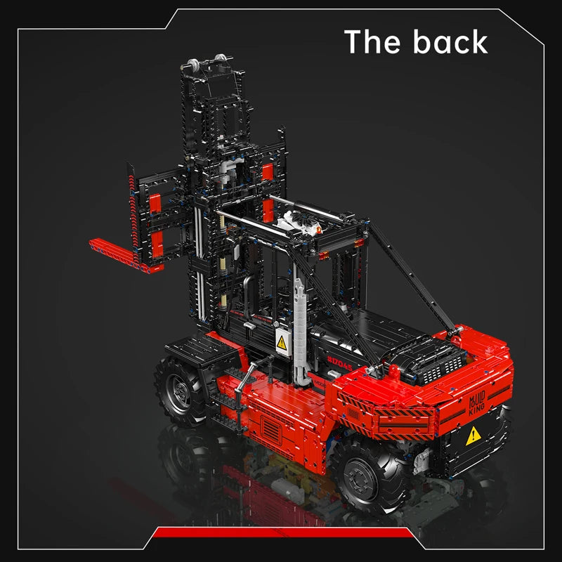 Mould King 17045 Technical Car Toys The RC Motorized Heavy-duty Forklift Building Block Engineering Truck Set Kid Christmas Gift