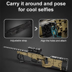 Cada 979Pcs City Technical  Police Military Weapon Sniper Rifle Building Blocks WW2 For Assault Rifle Bricks Toys for Kids Gifts - CADA BRICKS®