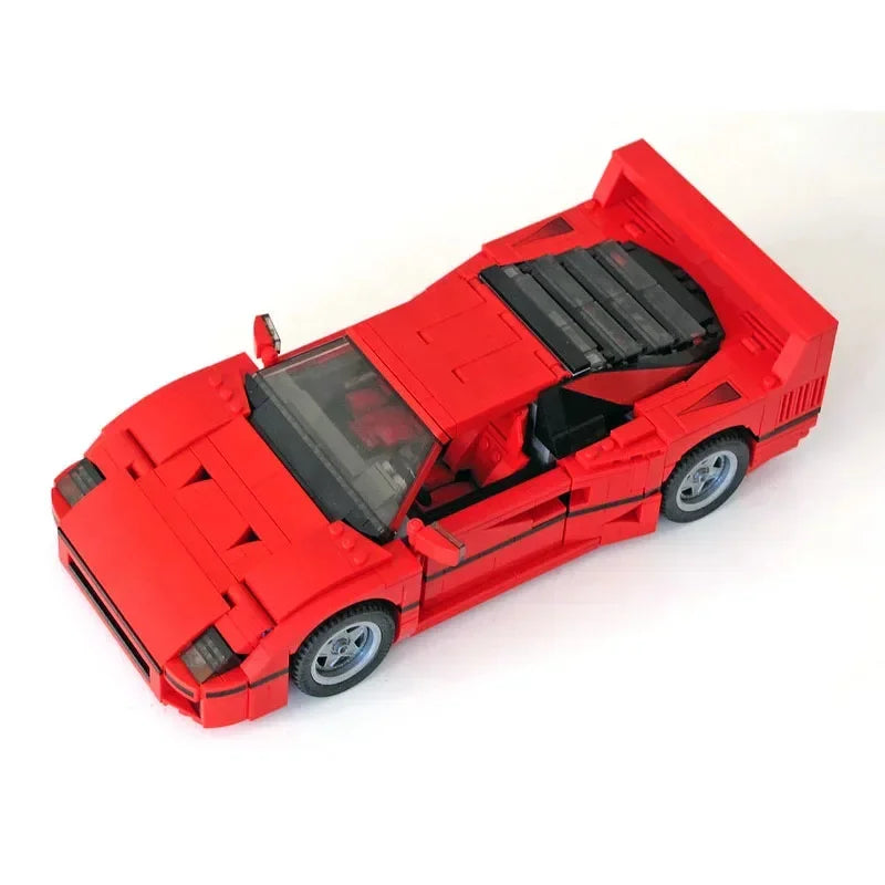Classic Racing 10248 F40 Compatible MOC-49743 Sports Car 1192 PCS Splicing Assembly Building Block Toy Model DIY Kids Gift Gift - CADA BRICKS®