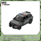 Police Car Explorer MOC Speed Champions City Vehicle Technique Bricks Swat Truck Classic Building Block Model Set DIY Kids Toy