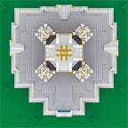 3737 STUKS Smolny Kerk Model Bouwstenen Wereldberoemde Attracties Architectonisch Straatbeeld Bakstenen Kinderen Doe-Het-Zelf Speelgoed Vakantiecadeau