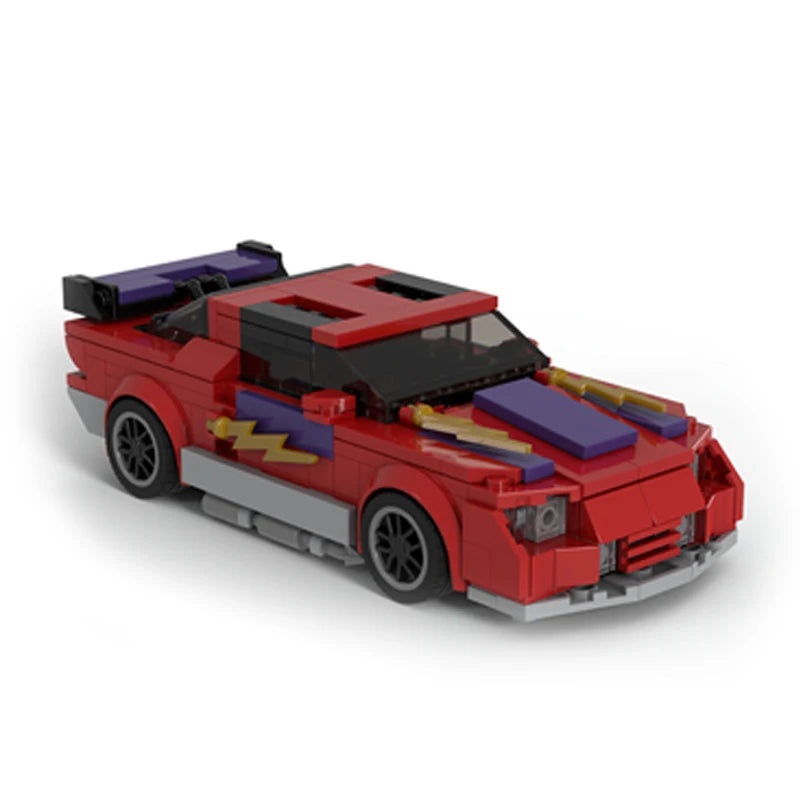 Popular Anime Car Model MOC Building Bricks Masked Special Vehicle Modular Technology Gifts Holiday Children Assemble Toy Suit - CADA BRICKS®