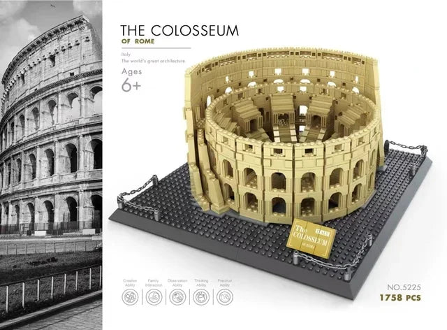 MOC World Famous Architecture Edifice Opera House Building Blocks Villa Savoye Bridge Tower Toy Children Birthday Christmas Gift - CADA BRICKS®