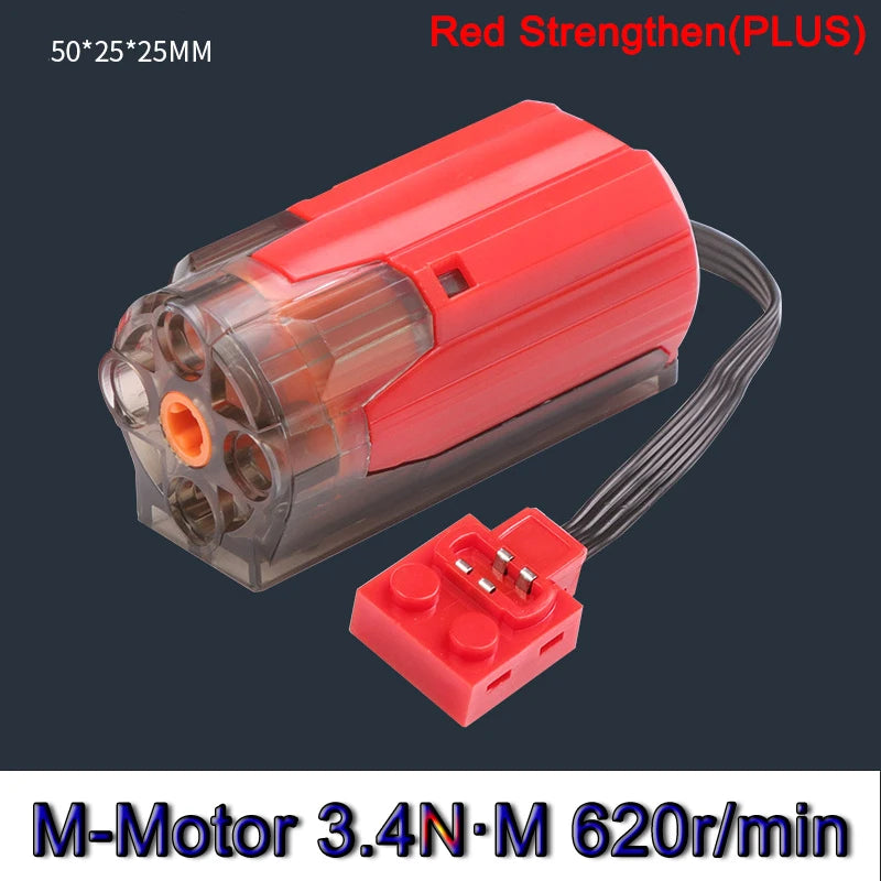 Technical Electronic Building Block MOC Refit Accessories Micro-motor RC Power Functions Parts Creative DIY Car Bricks Kids Toys - CADA BRICKS®