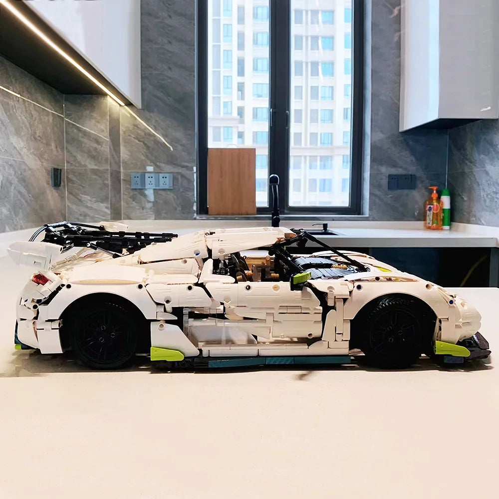 LEGO Koenigsegg 4346 PEZZI MOC CaDa C61048 Fantasma Auto Sportiva Modello Technic 1:8