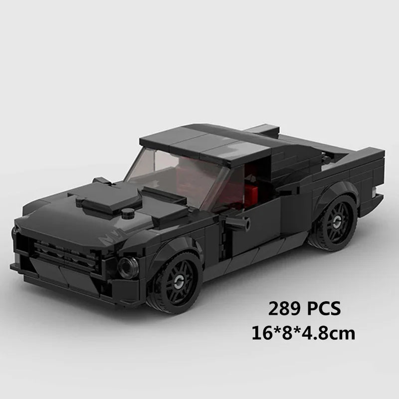 MOC Speed Champions Super Race Car F1 Great Vehicle Racing Model Building Blocks Bricks Sports Pickup Truck City Technique Toy - CADA BRICKS®