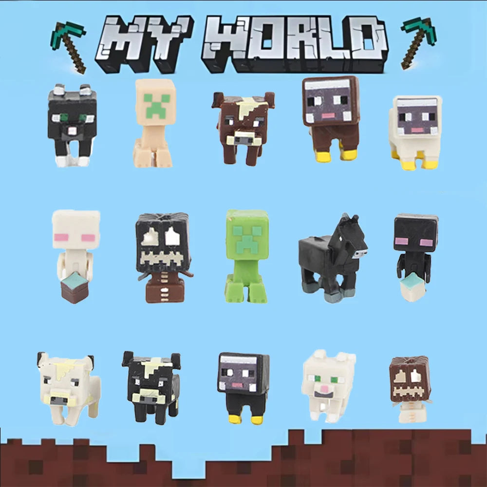 Magnetic Building Block Magnet Cube Mine World Set for Boy Girl Kid Age 3+ DIY Model Children STEM Sensory Toy Christmas Gift - CADA BRICKS®