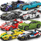 Speed Champions Series Racing Sports Vehiclea Technique Car Supercar Building Blocks Set Bricks Classic MOC Model Toys For Kids - CADA BRICKS®