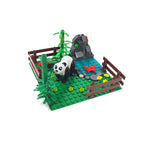 MOC Farm and Ranch Decoration Model Zoo Botanical Garden Building Blocks DIY Bricks Rural Landscape Animal and Vegetable Scenes