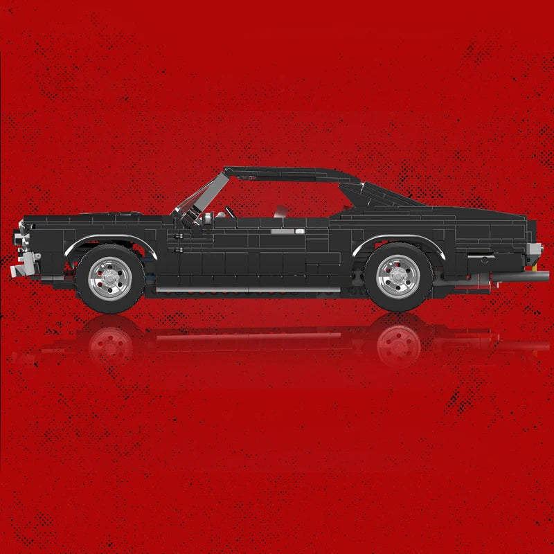 Mould King 1563 pieces 10199 Car Toys The MOC Muscle Car Building Block Assembly Oldtime Car Brick Set Children's gifts