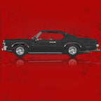 Mould King 1563 pieces 10199 Car Toys The MOC Muscle Car Building Block Assembly Oldtime Car Brick Set Children's gifts