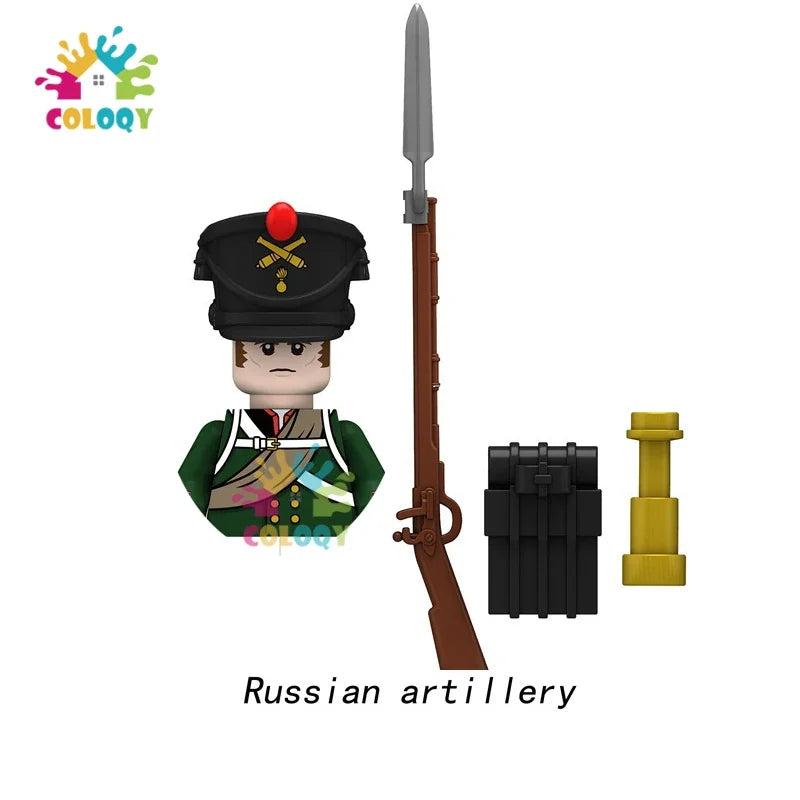 Kids Toys Napoleonic Wars Military Soldiers Building Blocks Imperial Navy Figures British Fusilier Toys For Kids Christmas Gifts
